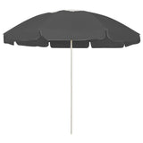 NNEVL Beach Umbrella Anthracite 240 cm