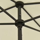 NNEVL Beach Umbrella Sand Yellow 180x120 cm