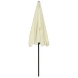 NNEVL Beach Umbrella Sand Yellow 200x125 cm