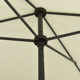 NNEVL Beach Umbrella Sand Yellow 200x125 cm