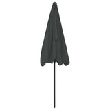 NNEVL Beach Umbrella Anthracite 200x125 cm