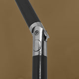NNEVL Beach Umbrella Taupe 200x125 cm