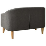 NNEVL Children Sofa Grey Fabric