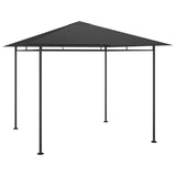 NNEVL Gazebo 3x3x2.7 m Anthracite 180 g/m²