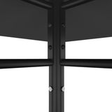 NNEVL Gazebo 3x3x2.7 m Anthracite 180 g/m²