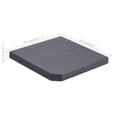 NNEVL Umbrella Weight Plate Black Granite Square 25 kg