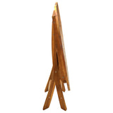 NNEVL Folding Garden Table 160x85x75 cm Solid Acacia Wood