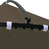 NNEVL Gazebo 300x290 cm Taupe Round