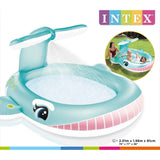NNEVL Intex Whale Spray Pool 201x196x91 cm