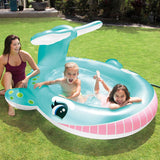 NNEVL Intex Whale Spray Pool 201x196x91 cm