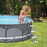 NNEVL Intex 3-Step Pool Safety Ladder 91-107 cm
