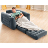 NNEVL Intex Pull-Out Chair 117x224x66 cm Dark Grey