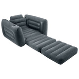 NNEVL Intex Pull-Out Chair 117x224x66 cm Dark Grey