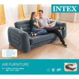 NNEVL Intex Pull-Out Chair 203x231x66 cm Dark Grey