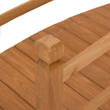 NNEVL Garden Bridge 140x60x60 cm Solid Firwood