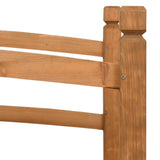 NNEVL Garden Bridge 140x60x60 cm Solid Firwood