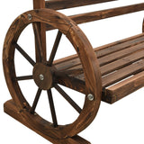 NNEVL Garden Bench 112 cm Solid Firwood