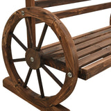 NNEVL Garden Bench 142 cm Solid Firwood
