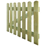 NNEVL Garden Gate Wood 100x80 cm