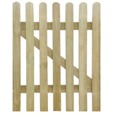 NNEVL Garden Gate Wood 100x120 cm