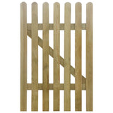 NNEVL Garden Gate Wood 100x150 cm
