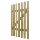 NNEVL Garden Gate Wood 100x150 cm