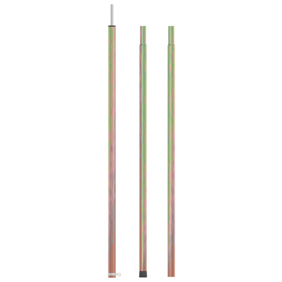 NNEVL Telescopic Tent Pole with Length of 170-255 cm Galvanised Steel