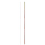 NNEVL Telescopic Tent Poles with Length of 170-255 cm 2 pcs Galvanised Steel
