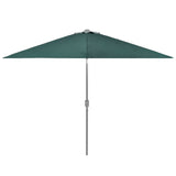 NNEVL Replacement Fabric for Outdoor Parasol Green 300 cm
