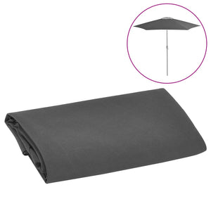 NNEVL Replacement Fabric for Outdoor Parasol Anthracite 300 cm