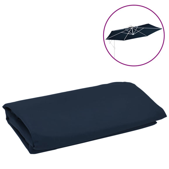 NNEVL Replacement Fabric for Cantilever Umbrella Blue 350 cm