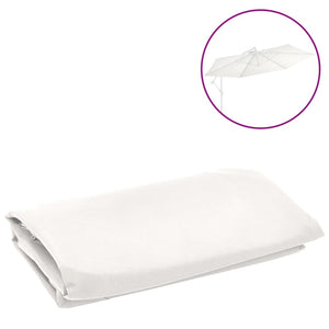 NNEVL Replacement Fabric for Cantilever Umbrella Sand White 350 cm