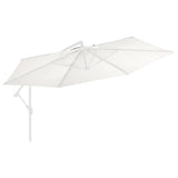 NNEVL Replacement Fabric for Cantilever Umbrella Sand White 350 cm