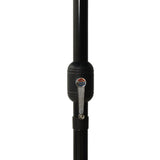 NNEVL 3-Tier Parasol with Aluminium Pole Anthracite 2.5x2.5 m