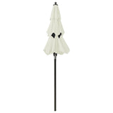 NNEVL 3-Tier Parasol with Aluminium Pole Sand 2 m