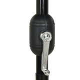 NNEVL 3-Tier Parasol with Aluminium Pole Anthracite 2.5 m