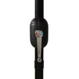 NNEVL 3-Tier Parasol with Aluminium Pole Anthracite 3 m