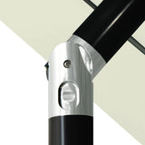 NNEVL 3-Tier Parasol with Aluminium Pole Sand 3.5 m