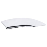 NNEVL 2 Bow Bimini Top White 180x130x110 cm