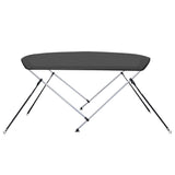 NNEVL 2 Bow Bimini Top Anthracite 150x120x110 cm