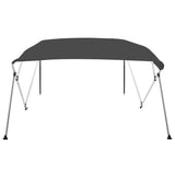 NNEVL 4 Bow Bimini Top Anthracite 243x210x137 cm