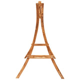 NNEVL Swing Frame Solid Bent Wood with Teak Finish
