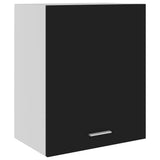 NNEVL Hanging Cabinets 2 pcs Black 50x31x60 cm Chipboard