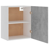 NNEVL Hanging Cabinets 2 pcs Concrete Grey 50x31x60 cm Chipboard
