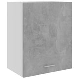 NNEVL Hanging Cabinets 2 pcs Concrete Grey 50x31x60 cm Chipboard
