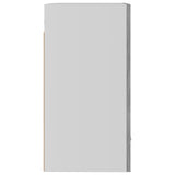 NNEVL Hanging Cabinets 2 pcs Concrete Grey 50x31x60 cm Chipboard