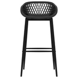 NNEVL 5 Piece Bar Set Black
