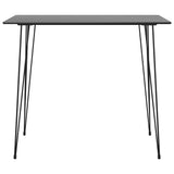 NNEVL 5 Piece Bar Set Black and White