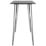 NNEVL 5 Piece Bar Set Black and White