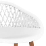 NNEVL 5 Piece Bar Set White